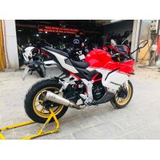 Bán đôi xe Gpx Demon 150gr cũ giá rẻ Hà Nội màu đỏ trắng